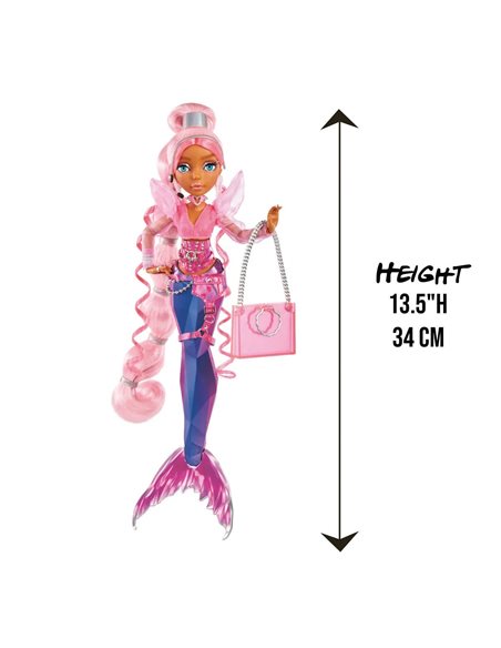 Mermaze Mermaidz Lalka Syrenka Harmonique / Riviera / Shellnelle