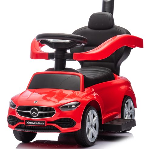 Jeździk Auto Pchacz Mercedes dla dziecka 4w1 z rączką Icoon