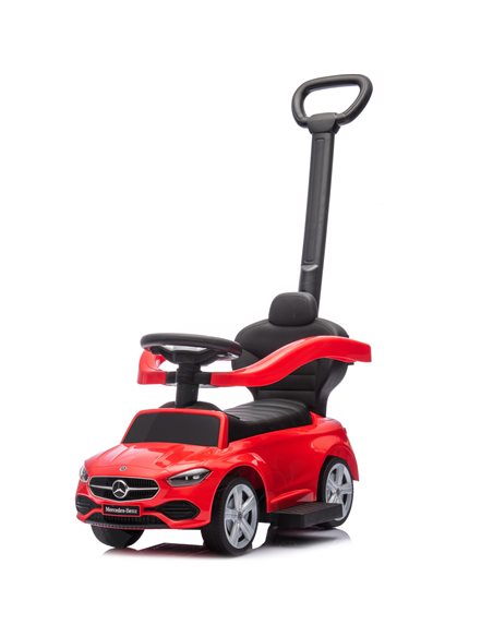 Jeździk Auto Pchacz Mercedes dla dziecka 4w1 z rączką Icoon