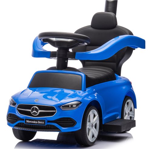 Jeździk Auto Pchacz Mercedes dla dziecka 4w1 z rączką Icoon