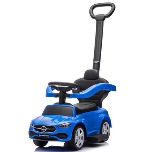 Jeździk Auto Pchacz Mercedes dla dziecka 4w1 z rączką Icoon