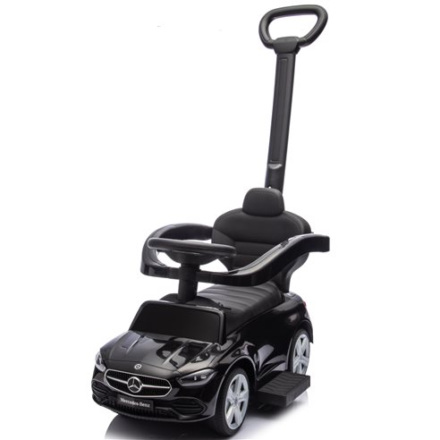 Jeździk Auto Pchacz Mercedes dla dziecka 4w1 z rączką Icoon