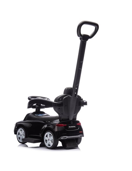 Jeździk Auto Pchacz Mercedes dla dziecka 4w1 z rączką Icoon
