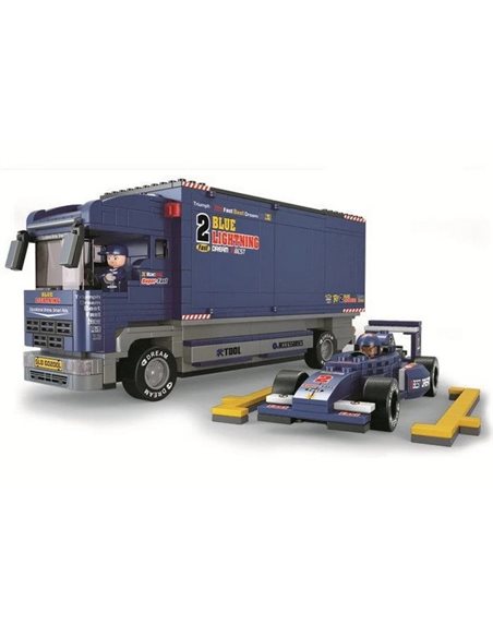 Sluban Mobilna Stacja Serwisowa F1 PIT-STOP M38-B0357 Zestaw Klocków 641 el.