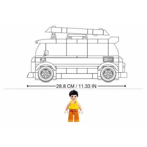 Sluban 
Klocki Kamper TS-1 ModelBricks