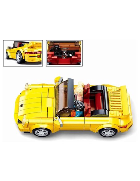Sluban Klocki ModelBricks Auto Sportowe 290 Elementów