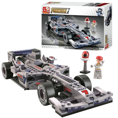 Sluban Klocki Wyścigówka Formuła1 Pojazd F1 257 El.