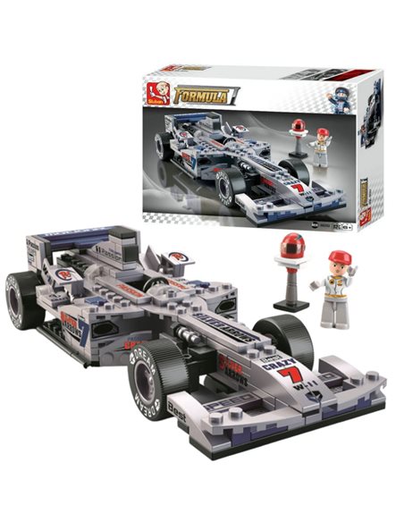 Sluban Klocki Wyścigówka Formuła1 Pojazd F1 257 El.