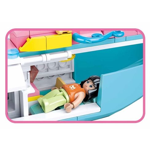 Sluban Klocki Śmigłowiec medyczny LPR 163 el. 