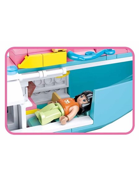 Sluban Klocki Śmigłowiec medyczny LPR 163 el. 