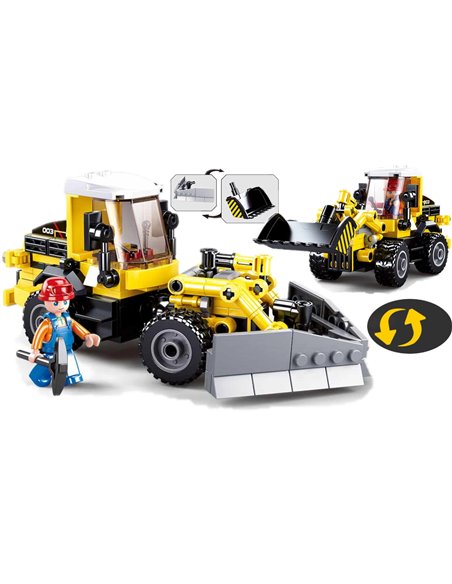 Sluban Klocki Town Pojazd Budowlany 200 el.