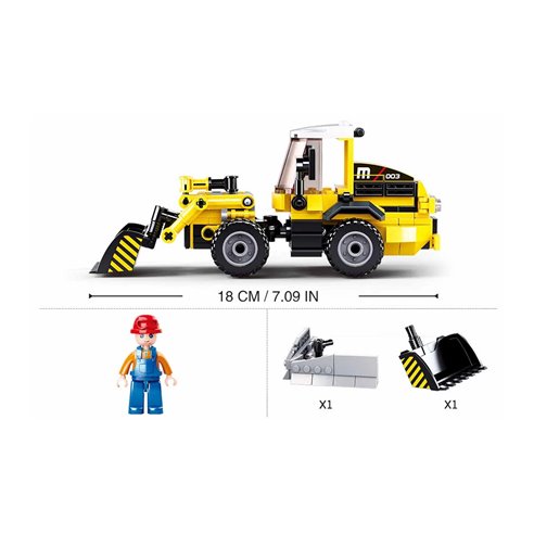 Sluban Klocki Town Pojazd Budowlany 200 el.