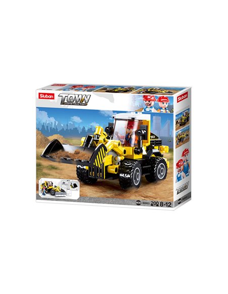 Sluban Klocki Town Pojazd Budowlany 200 el.