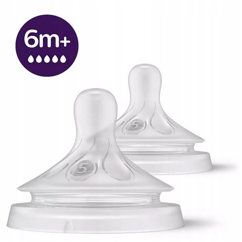 Avent Philips Smoczek Natural Response 6m+ (szybki przepływ) 2 szt.