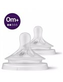 Avent Smoczek Natural Response 0m+ o wolnym przepływie 2 szt.