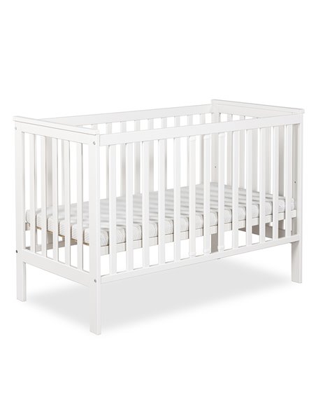 Klupś IWON Łóżeczko dziecięce 120×60 cm z barierką ochronną