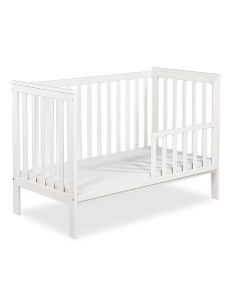 Klupś IWON Łóżeczko dziecięce 120×60 cm z barierką ochronną