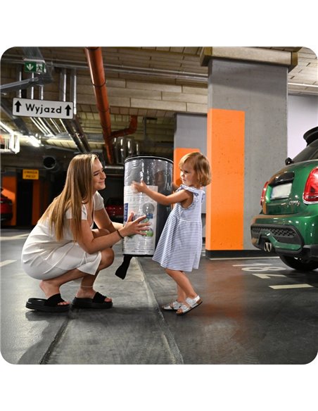 Fiki Miki Materac turystyczny Travel 3D 120 x 60 cm