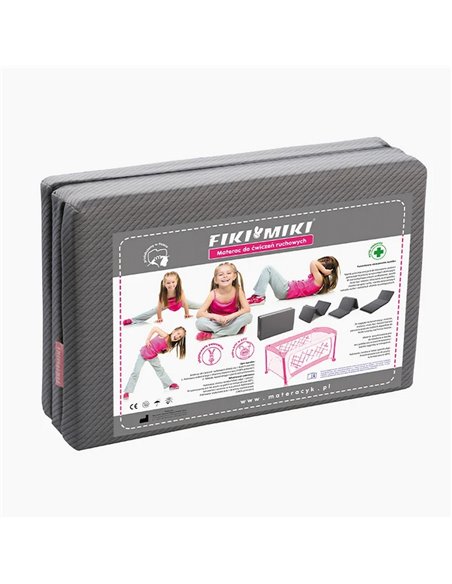 Fiki Miki Materac do ćwiczeń ruchowych i łóżek turystycznych MRR1 120/60