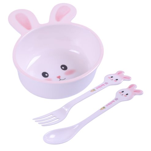 Bocioland Zestaw naczyń dla dzieci 5 el.