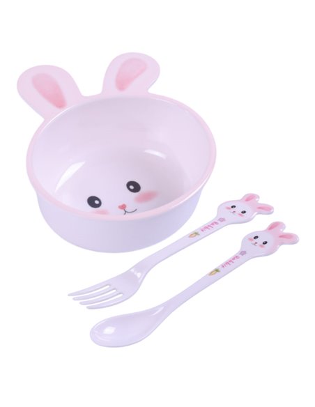 Bocioland Zestaw naczyń dla dzieci 5 el.