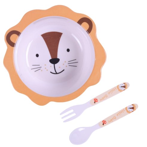 Bocioland Zestaw naczyń dla dzieci 5 el.