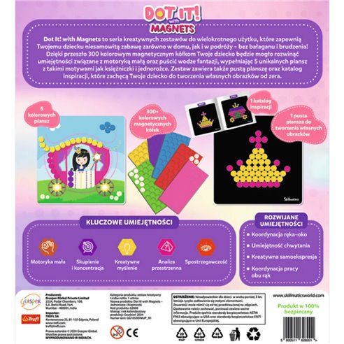 Trefl Skillmatics Dot It! With Magnets Zestaw kreatywny