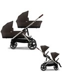 Cybex E-Gazelle Wózek Bliźniaczy 2w1