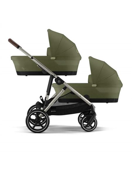 Cybex E-Gazelle Wózek Bliźniaczy 2w1