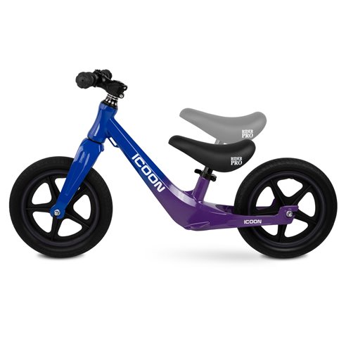 ICOON Rowerek biegowy Rider Pro Gradient magnezowy 12”