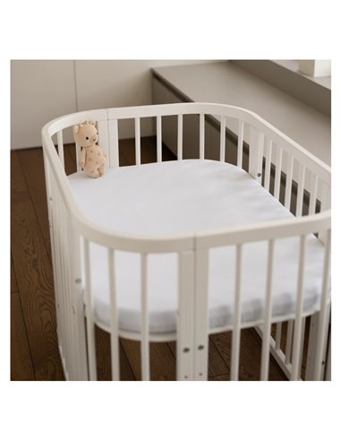 Waldin Prześcieradło bawełniane z Gumką 93x65 Łóżeczko 5w1