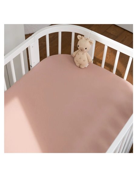 Waldin Prześcieradło bawełniane z Gumką 93x65 Łóżeczko 5w1