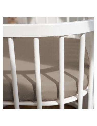 Waldin Prześcieradło bawełniane z Gumką 93x65 Łóżeczko 5w1