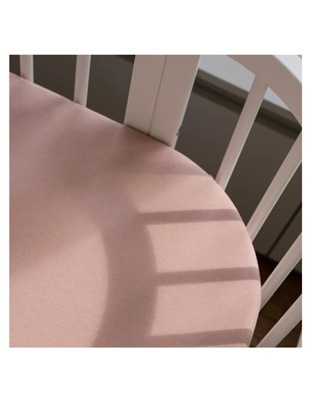 Waldin Prześcieradło z bawełny organicznej 73x73 do łóżeczka 7w1