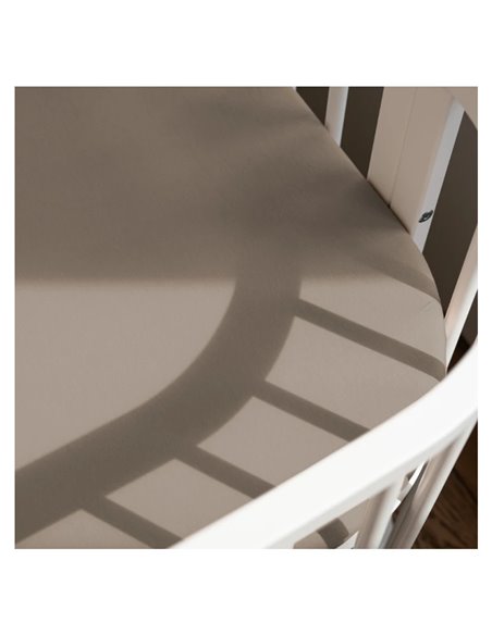 Waldin Prześcieradło z bawełny organicznej 73x73 do łóżeczka 7w1