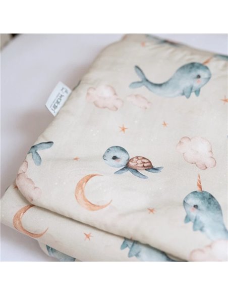 Waldin Bambusowa poduszka dziecięca 60x40 cm