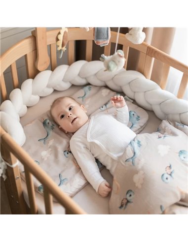 Waldin Bambusowa poduszka dziecięca 60x40 cm