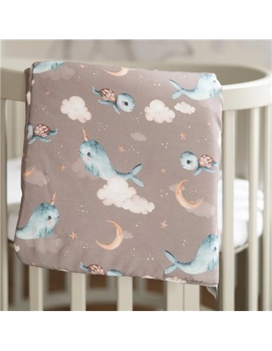 Waldin Bambusowa poduszka dziecięca 60x40 cm