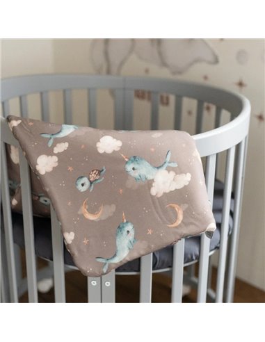 Waldin Bambusowa poduszka dziecięca 60x40 cm