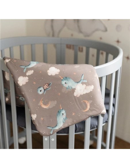 Waldin Bambusowa poduszka dziecięca 60x40 cm