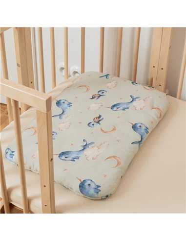 Waldin Bambusowa poduszka dziecięca 60x40 cm