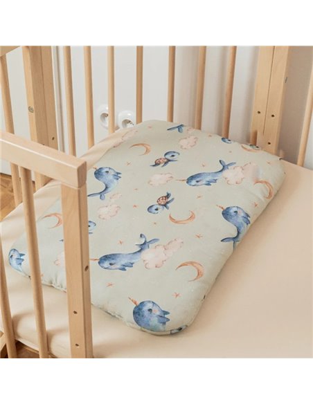 Waldin Bambusowa poduszka dziecięca 60x40 cm