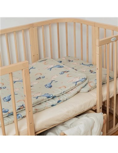 Waldin Bambusowa poduszka dziecięca 60x40 cm