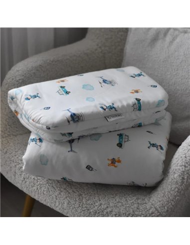 Waldin Bambusowa poduszka dziecięca 60x40 cm