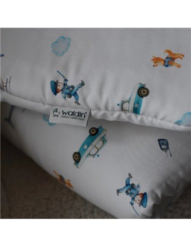 Waldin Bambusowa poduszka dziecięca 60x40 cm