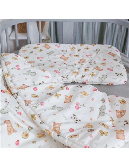 Waldin Bambusowa kołdra dziecięca z wypełnieniem 120x60