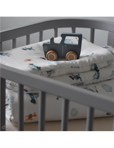 Waldin Bambusowa kołdra dziecięca z wypełnieniem 120x60