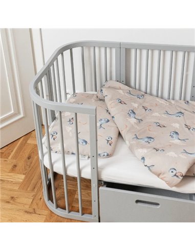 Waldin Bambusowa kołdra dziecięca z wypełnieniem 120x60