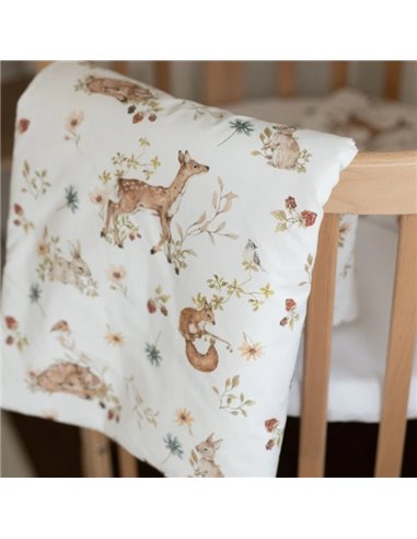 Waldin Kołderka i poduszka 2w1 z wstęgą