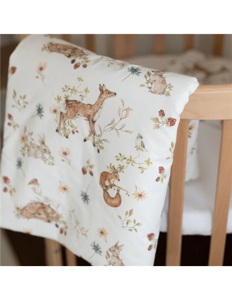 Waldin Kołderka i poduszka 2w1 z wstęgą